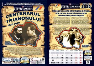 calendar certitudinea martie 2020