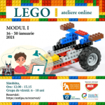 Muzeul „Grigore Antipa” – Play Machines – LEGO – Sâmbătă, 16 ianuarie 2021, între orele 12.00 – 13.15