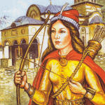 alexandrina, fata de la cozia