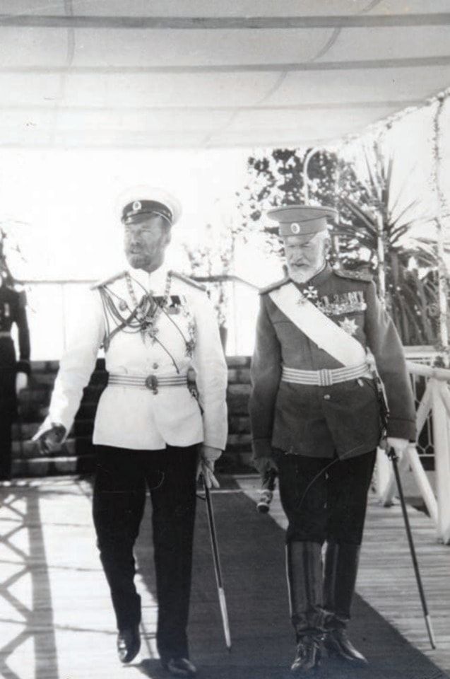 Țarul Nicolae al II-lea și Regele Carol I