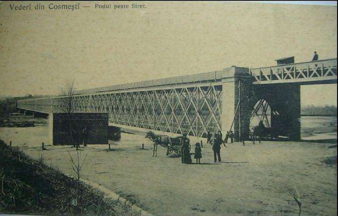 anghel saligny, podul de la cosmesti