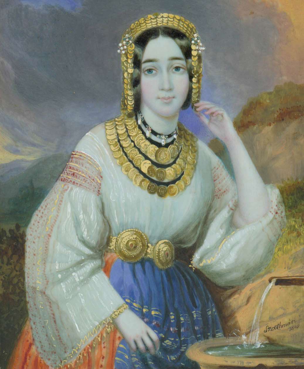 Carol Popp de Szathmári, principesa Marițica Bibescu, B.A.R.