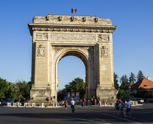 arcul de triumf bucuresti, grupul pentru romania