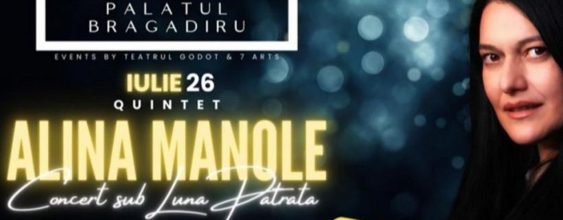 alina manole, concert sub luna patrata, palatul bragadiru, gradina urbana