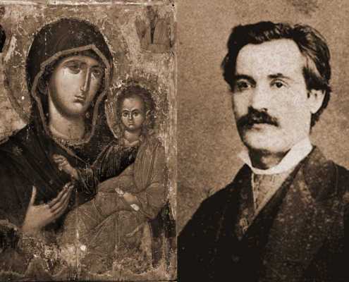 mihai eminescu, maica domnului