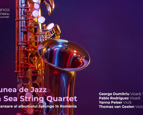 North Sea String Quartet va veni la Stagiunea de Jazz pe 11 noiembrie 2024, la Sala Mică a Ateneului Român în cadrul turneului de lansare a albumului „Splunge” în România