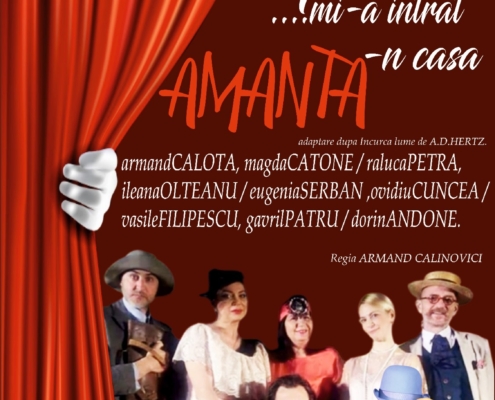 Comedia “Ups…mi-a intrat AMANTA-n casă” are o nouă reprezentaţie pe 18 noiembrie 2024 la TNB – Sala Pictura