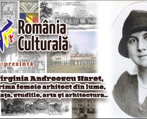 RRC Podcast – Mari Români și Românce – Ep. 10 – Virginia Maria Andreescu Haret, prima femeie arhitect din lume, viața, studiile, arta și arhitectura