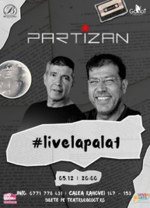 Partizan, palatul bragadiru, teatrul godot