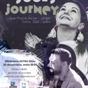 Ana Maria Galea și Sorin Zlat vor susține un recital special, „A Soul’s Journey” pe 20 decembrie 2024 la Biblioteca ASTRA Sibiu