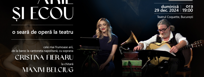 Händel și alte frumuseți la seara de operă de la Teatrul Coquette, la final de an