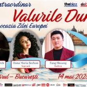 Tenorul Ştefan von Korch – ambasador multicultural în concertul „Valurile Dunării” pe 14 mai 2025 la Sala Luceafărul