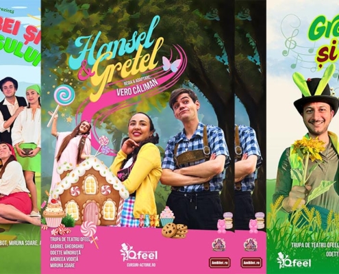 Turneu național Trupa de Teatru Qfeel – Spectacole de teatru interactiv pentru copii în luna mai 2025