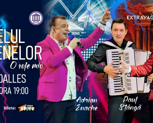 „Pop meets Opera:” ADRIAN ENACHE şi tenorul ŞTEFAN von KORCH, concert inedit pe 9 iulie 2025 la Sala Dalles