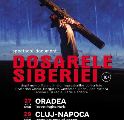 Turneul memoriei – „Dosarele Siberiei” în premieră în România la finalul lunii iunie 2025