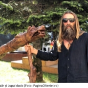 Start la Tabăra de sculptură „Simboluri dacice în arta lemnului din România” Polovragi