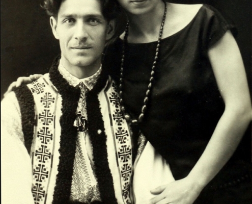 Corneliu Codreanu și soția sa, Elena Codreanu