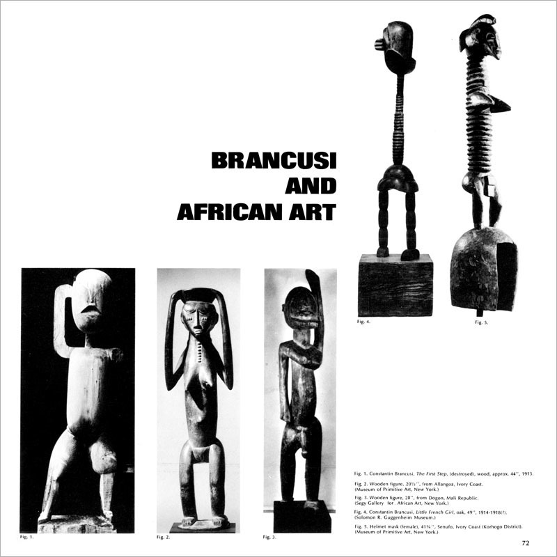 Brâncuși și Arta Africană, conform ArtForum Brâncuși și Arta Africană, conform ArtForum