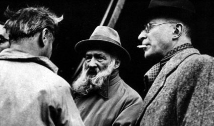 Constantin Brâncuși și poetul Tristan Tzara Constantin Brâncuși și poetul Tristan Tzara
