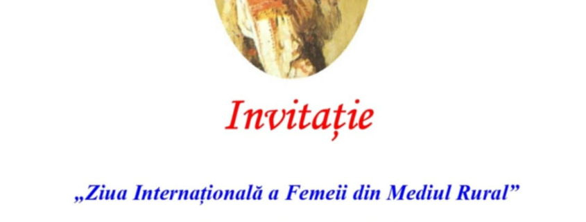 Ziua Internațională a Femeii din Mediul Rural