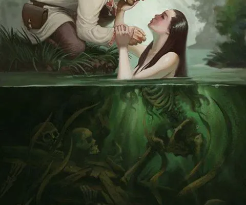 valvele apei, mitologia romaneasca