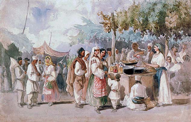 Carol Popp de Szatmary - Târgul Drăgaica