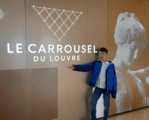 Mihai Dragoș Dobocan la Carrousel du Louvre