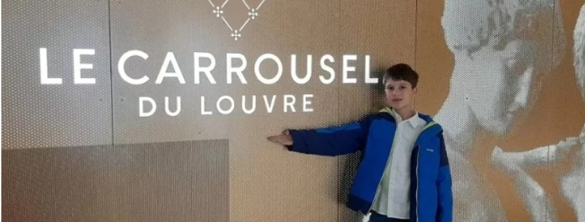 Mihai Dragoș Dobocan la Carrousel du Louvre