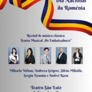Institutul Cultural Român de la Lisabona și Ambasada României în Republica Portugheză au marcat Ziua Națională a României joi, 27 noiembrie, la Teatrul São Luiz din capitala Portugaliei, printr-un concert susținut de artiștii Teatrului Muzical „Ambasadorii”.